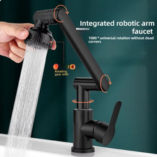 1080  Swivel Kitchen Sink Faucet Bathroom Sink ABS Faucet Basin Faucet Multifunc