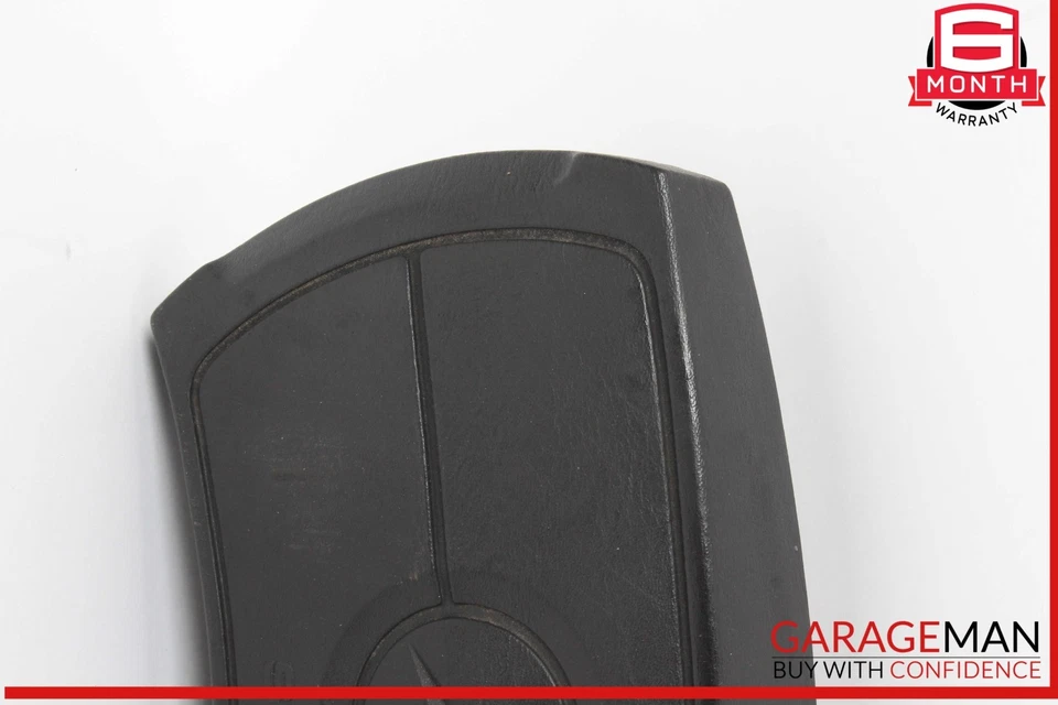 Черная оригинальная водительская подушка безопасности на руль 85-91 Mercedes W201 190E 300CE 300SE - Изображение 2 из 4