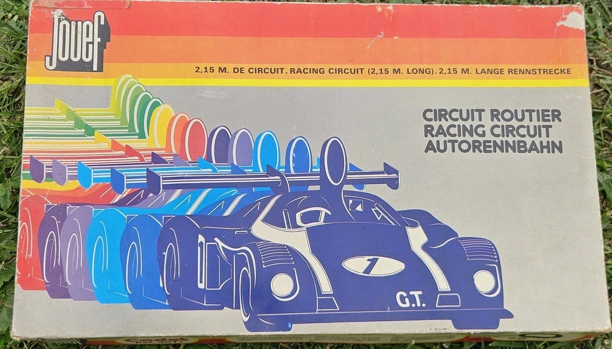 Lot De 6 Rails Courbe 45° Pour Circuit Routier Jouef - Ancien Modèle 12V Fabriqué En France