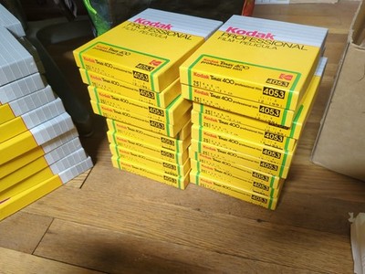 Kodak Professional TMAX 400 4x5'' Film 25 Sheets Exp 12/91 TMY 4053 NOS