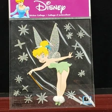 Tinkerbell Sticker Collage EK Success Disney NEW Wand Dimensional