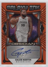 2024 Obsidian Galaxy Ink Electric Etch Orange Flood 69/99 Caleb Martin Auto 0l1