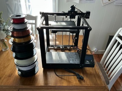 Ender 5 Pro 3D Printer and Assorted Filament
