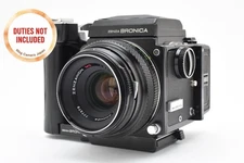 [Almost MINT] Zenza Bronica ETR Film Camera ZENZANON MC 75mm f2.8 Lens JAPAN