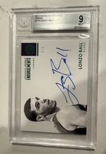 2017 Encased Rookie /5 Green Lonzo Ball BGS 9 /10 Auto 🔥🔥🔥