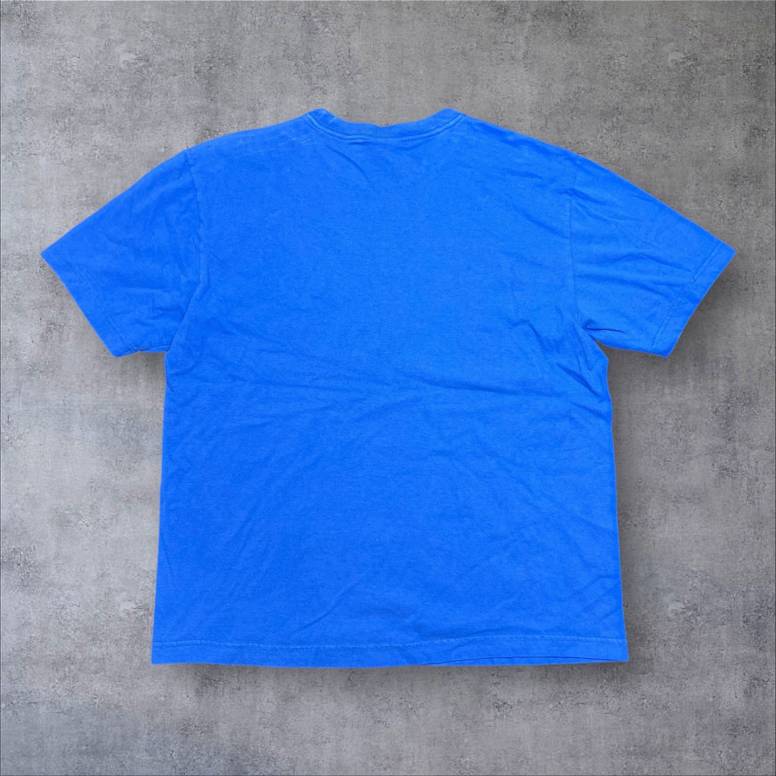 Vintage 90S Tommy Hilfiger Jeans Essential ￼ Embroidered Blue Men Tee Sz Small image 2