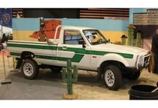 1/43 Peugeot 504 Pickup 4x4 Dangel 1985 White Diecast  New