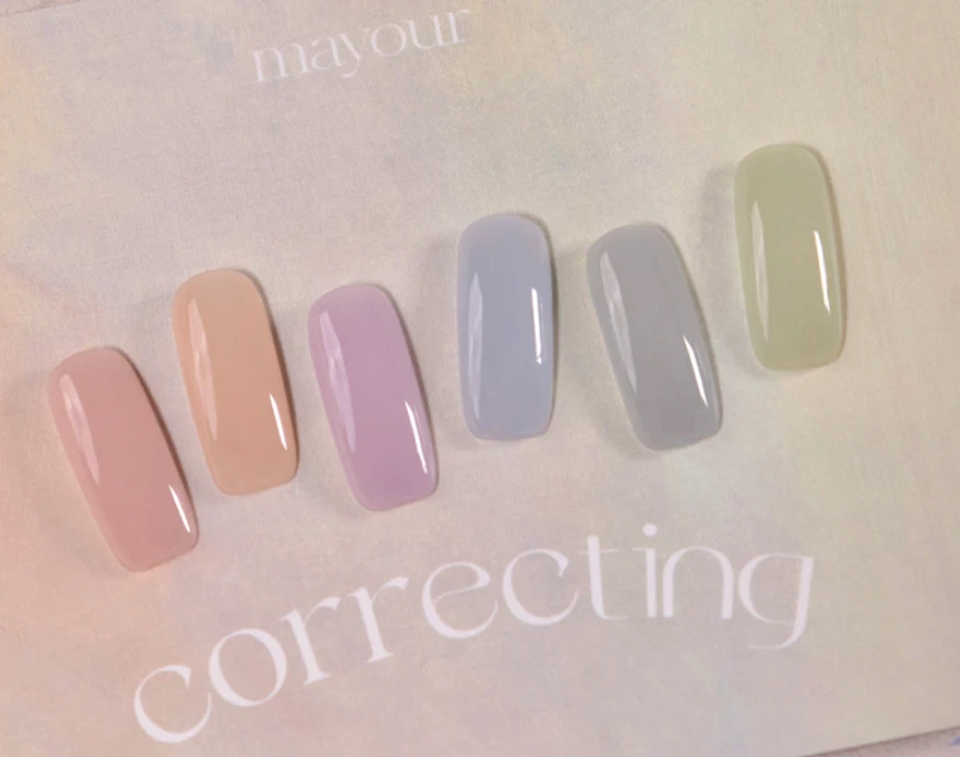 Mayour Syrup Gel Nail Polish Set 6 Colors - Nude Tone Sheer Jelly Manicure
Opens in a new window or