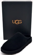 UGG Mens Classic Slip|On Clog | Black | 1129290-BLK | Authentic New
