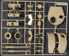 Academy 1/35th Scale Tiger I Early Production - Parts Tree C from Kit No. 13264