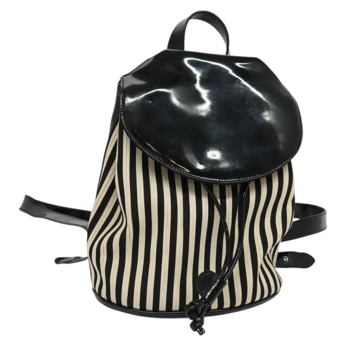 SALVATORE FERRAGAMO Trifolio Leather Backpack Black Top Handle Convertible Backpack - Men | Ferragamo main image 2