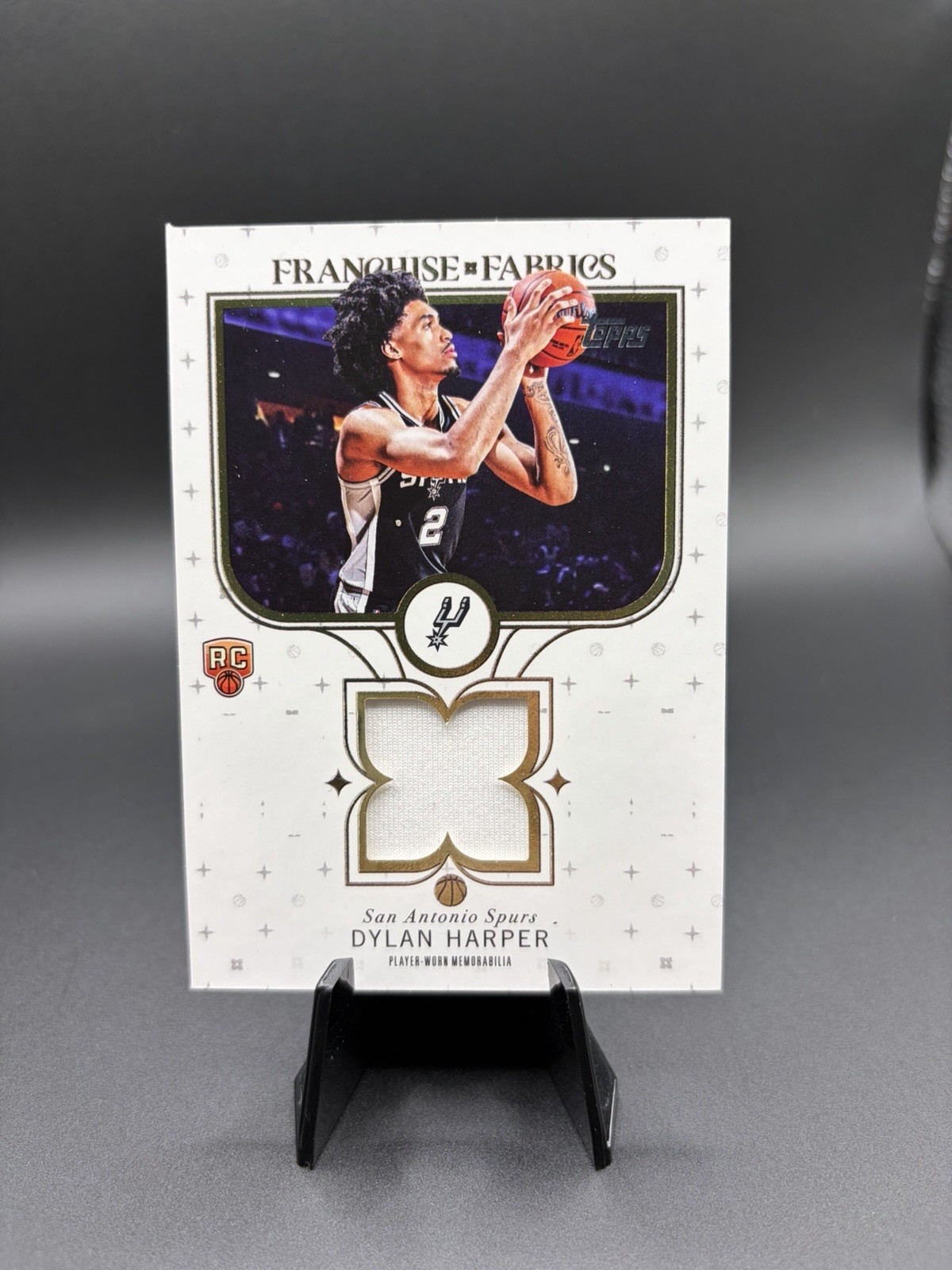 2025-26 Topps - Franchise Fabrics Dylan Harper #FF-DH (MEM, RC)