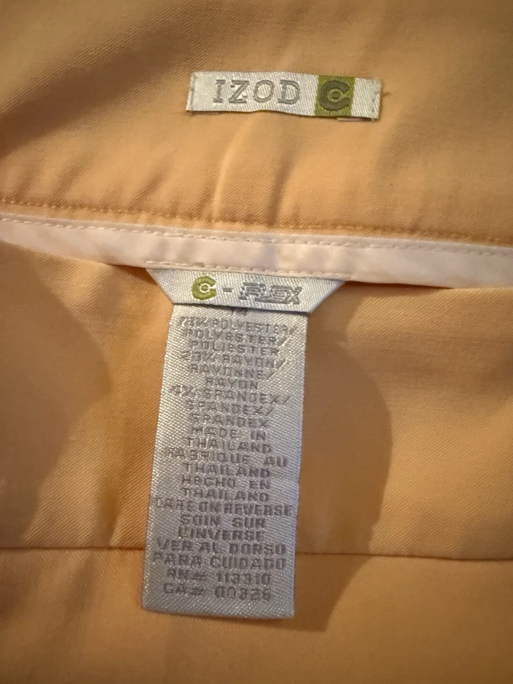NOWT-IZOD Size 14 Yellow Women’s Skort - Image 4 of 4