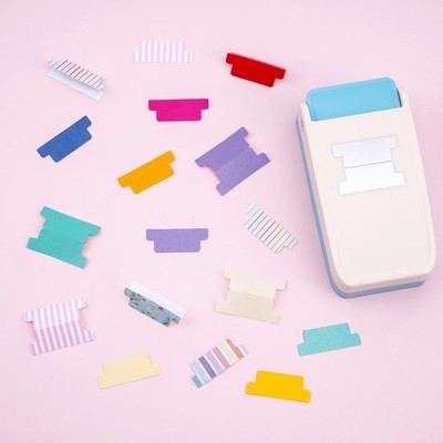 Paper Tab Punch DIY Tab Maker for Journals Notebooks Scrapbook Albums Craft
