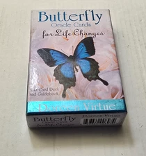 Butterfly Oracle Cards For Life Changes 44 Card Deck Doreen Virtue