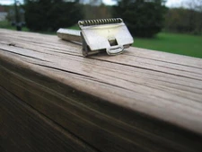 Nice Ever-Ready 1912 Style Silver Tone SE Safety Razor w/Ornate Handle 