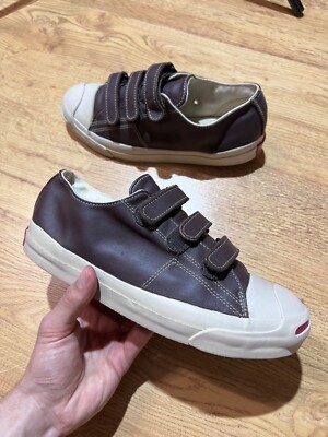 RARE DS! Vintage 90s Converse Jack Purcell Strap Sneakers Hook And