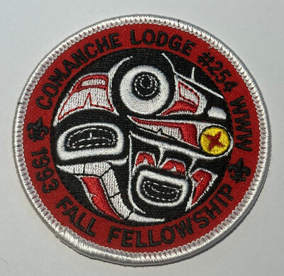 OA lodge 254 Comanche 1993 Fall Event  Boy Scout RC3