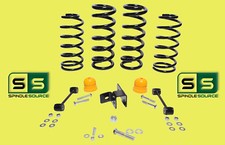 24 Drop Coil Fr Rr Traction Bar Fits 09-18 Dodge Ram V8 Std Cab 1500 2wd