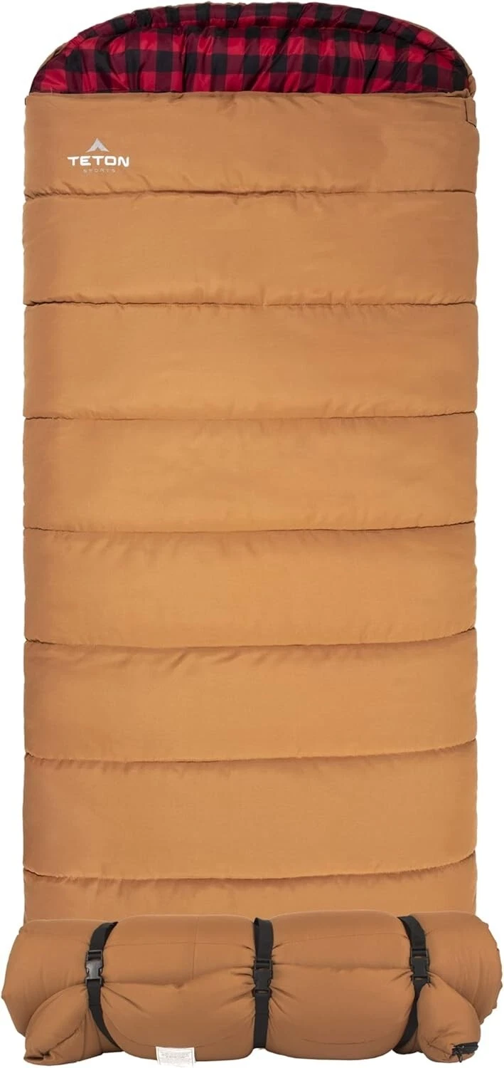 TETON Sports -35 Degree and 0 Degree Sleeping Bag. Warm and Comfortable Campi