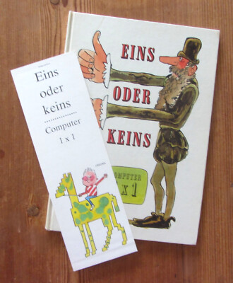Eins oder keins COMPUTER 1 x 1 - mit BEILAGE - Kinder ab 9 - Bäumler DDR 1989