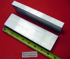 2 Pieces 1" X 2-1/2" ALUMINUM 6061 FLAT BAR 8" long T6511 Solid Plate Mill Stock