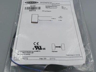 1PC NEW Original BANNER DQ126E 85772 Sensor