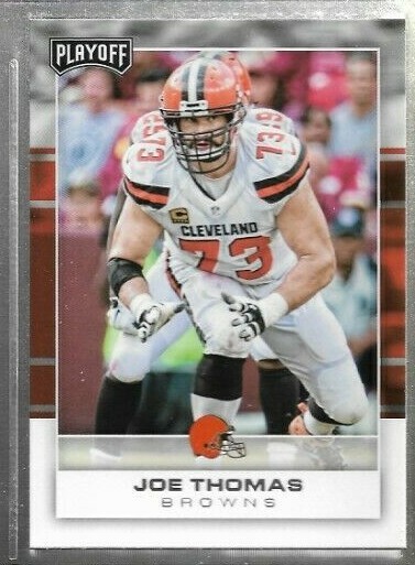 2017 Panini Playoff Joe Thomas Base Card # 21