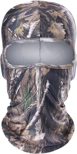 Camo Real Tree Balaclava - Windproof Tactical Hunting Face Mask - for Men Women - Picture 5 of 7