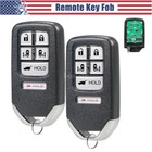 2 For 2014 2015 2016 2017 Honda Odyssey Keyless Smart Remote Car Key Fob KR5V1X