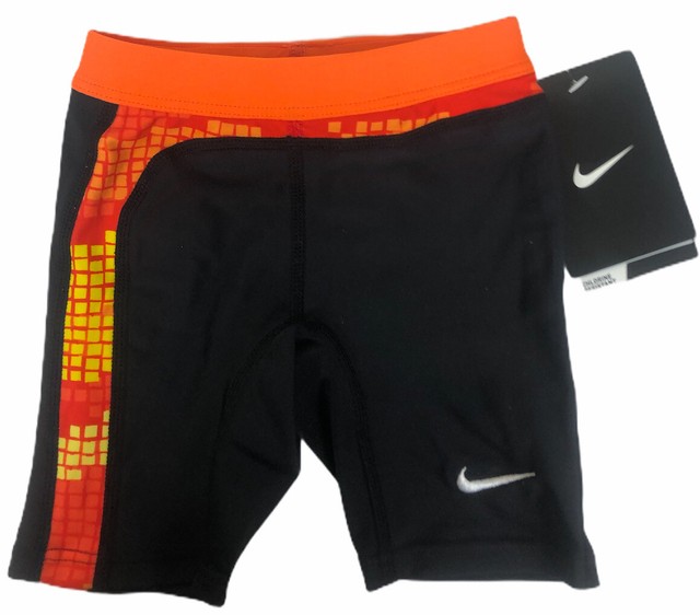 Nike Jammers Boys Youth Swim Shorts Size 20 Techno Camo TESS0041 Black