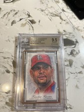 2019 Topps Transcendent Franchise Favorites Albert Pujols /100 BGS 9.5 GEM MINT!