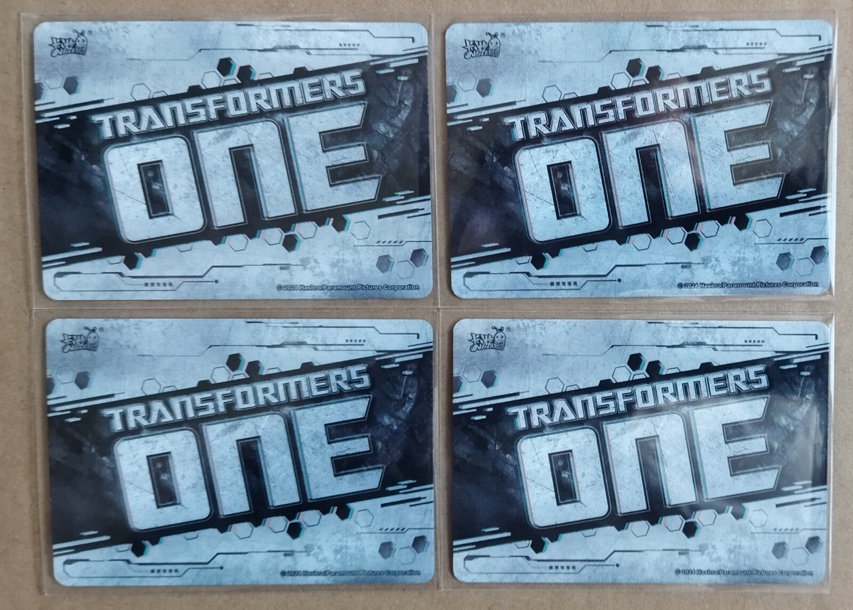 4 Transformers One 3d motion card-Slipstream,Skywarp TFO01-HR-006