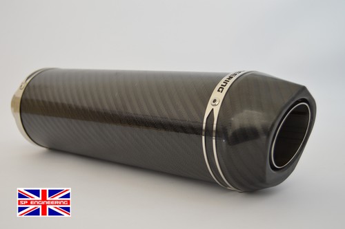 VFR1200F Exhaust SP Diabolus Carbon Fibre Round XLS Carbon Outlet 2010-2016 - Picture 8 of 9