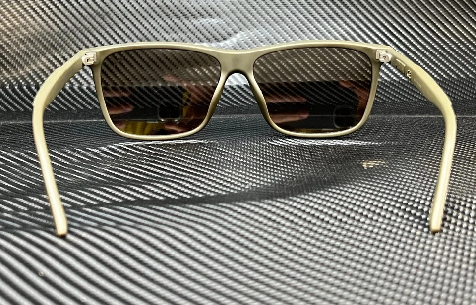 PUMA PU0322S 004 Matte Green Brown 58 mm Men's Sunglasses - Image 4 of 4