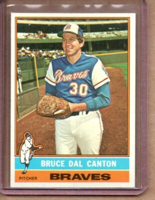 1976 TOPPS BRUCE DAL CANTON # 486 (EX/MT-NM) CREASE FREE