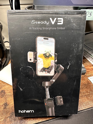 Hohem iSteady V3 Gimbal Stabilizer for iPhone, 3-Axis Phone Gimbal