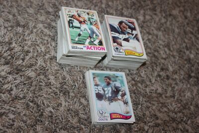 1982 Topps Football Complete Your Set You Choose NFL STARS ROOKIES HOF ...