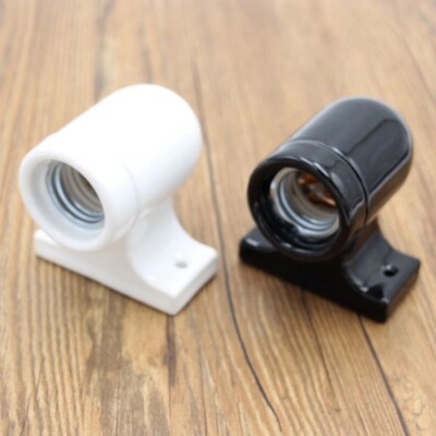 1x E27 Keramik Fassung Light Socket, Lampenhalter Lampenfassung, Glühbirne