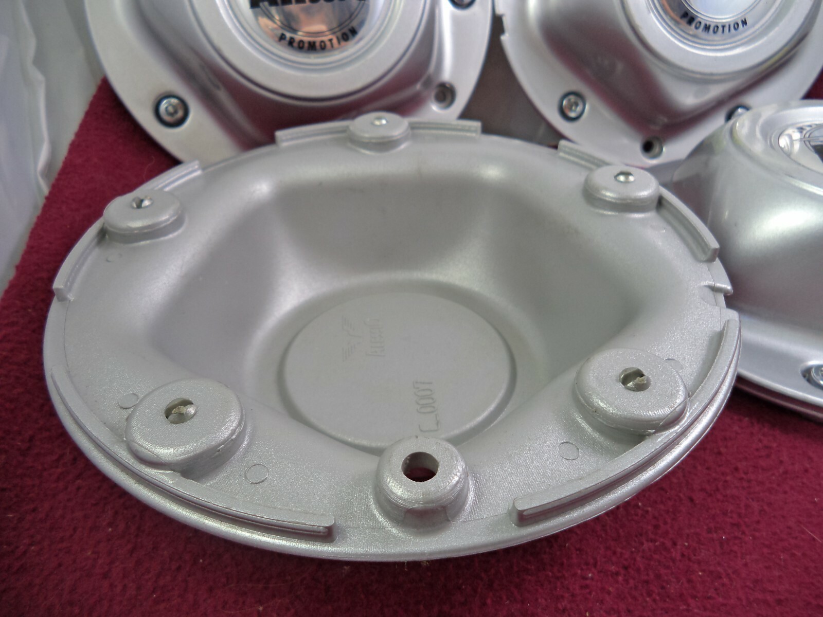 Alessio Sport Wheels Promotion Silver Custom Wheel Center Cap # C 
