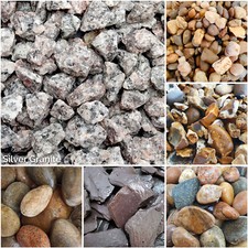 Decorative Coloured Stones | Pebbles Cobbles Slate Gravel Chippings Aggregates