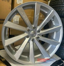 20'' Giovanna Kapan Silver Wheels Tires S550 S63 GLE BMW X5 5 6 7Series A6 A8 