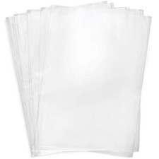 Shoe Shrink Wrap100 Pcs 12x17 Inches Clear PVC Heat Shrink Wrap Bags for Pack...
