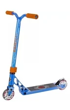 New Grit Fluxx Mini Pro Scooter Satin Blue Silver Laser NIB