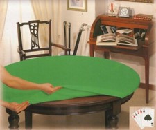 Copritavolo verde OVALE cm 135x220