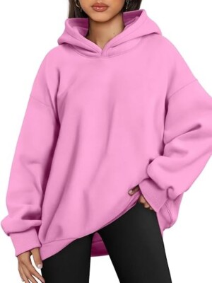 AUTOMET Womens Oversized Hoodies Fleece Sweatshirts Hooded
