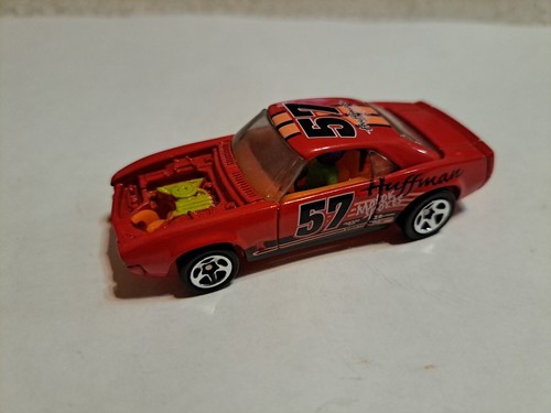 1999 Hot Wheels Huffman 57 Chevy Stocker Motor Sports w Pop Up Driver 1:64 Loose - Picture 4 of 7