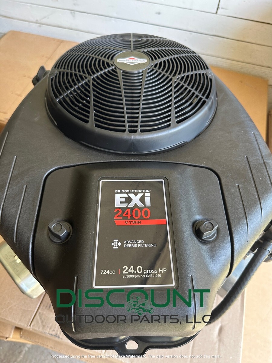 Copertura Motore Briggs & Stratton Intek 24 CV Con Decalcomania In Vinile Premium - Nuova Originale USA - Foto 3