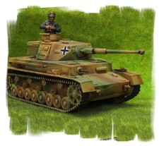 Painted - Panzer IV - 28mm WW2 - World War II Bolt Action