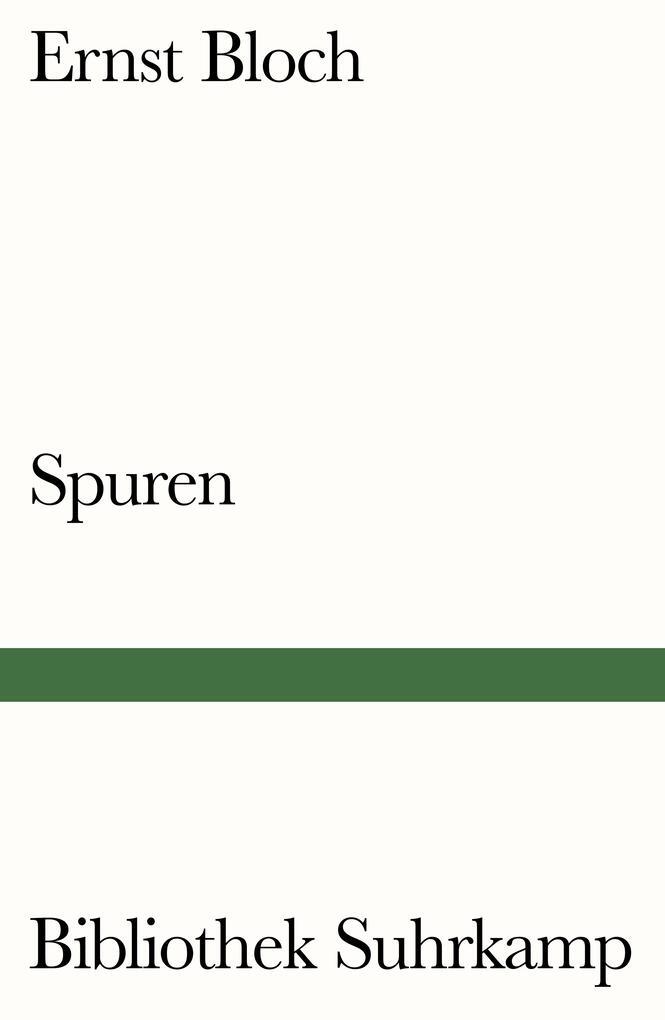 Thumbnail - Spuren | Ernst Bloch | 2016 | Deutsch